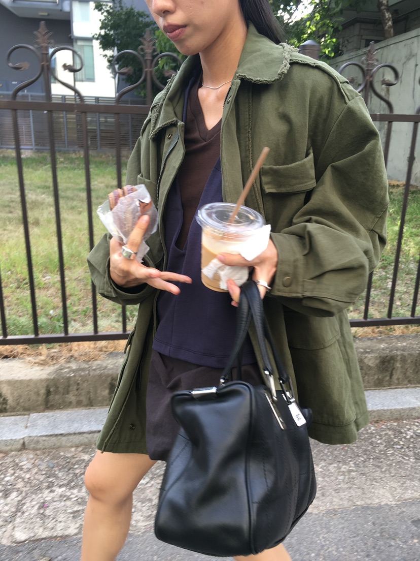 TREMA韓國代購女士新款熱賣人氣時尚休閑真品推薦夾克TREMA夾克
