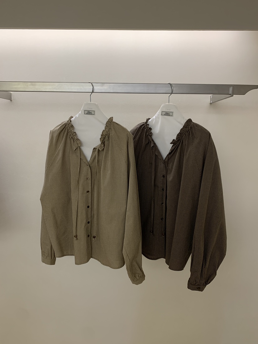 DEUO東大門代購女裝新品時尚休閑熱賣真品人氣襯衫蕾絲衫DEUO襯衫/蕾絲衫