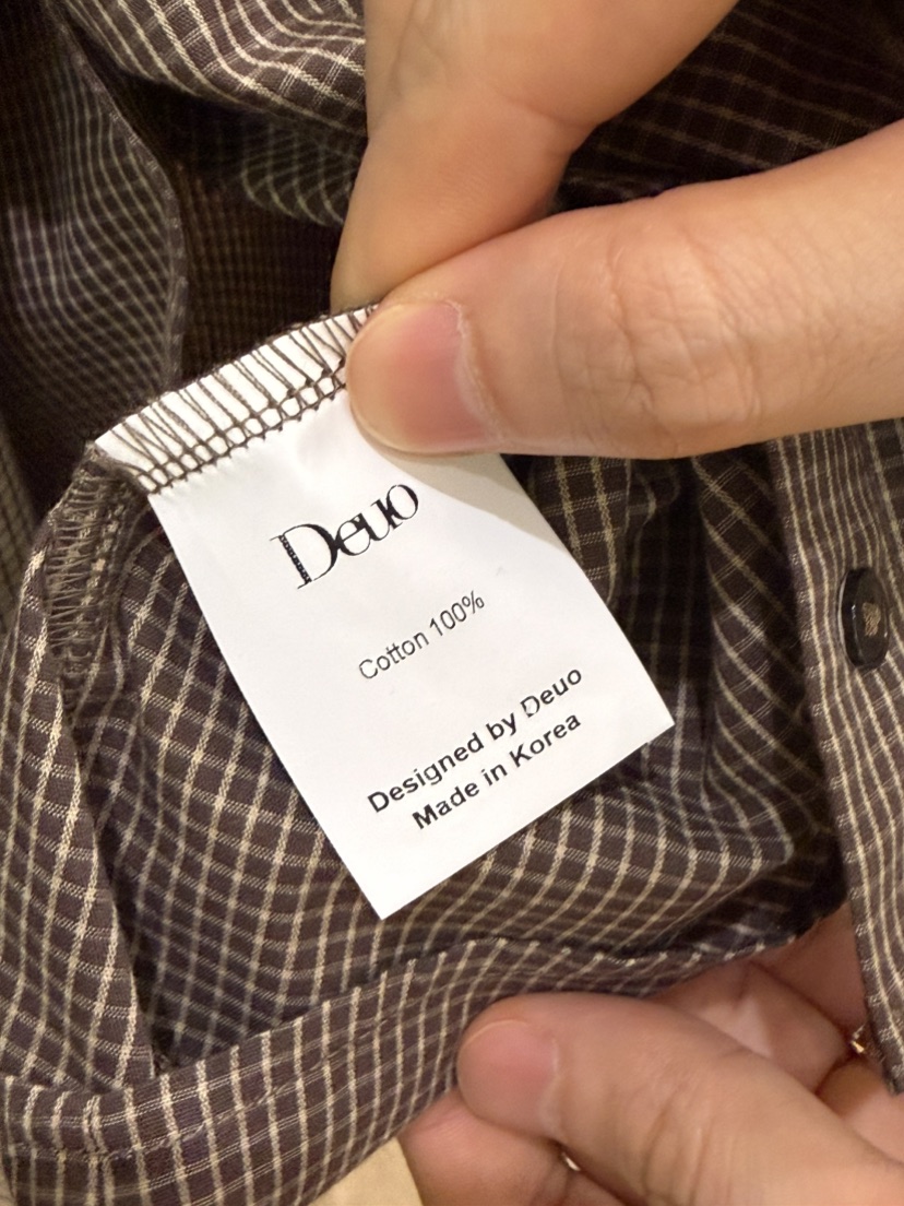 DEUO東大門代購女裝新品時尚休閑熱賣真品人氣襯衫蕾絲衫DEUO襯衫/蕾絲衫