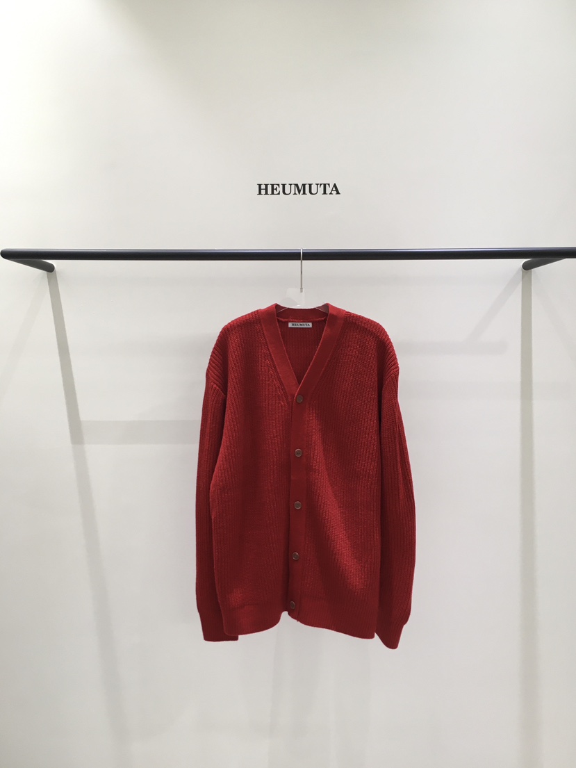 HEUMUTA韓國代購26秋季新品真品熱賣推薦人氣時尚休閑針織衫HEUMUTA針織衫圖色1