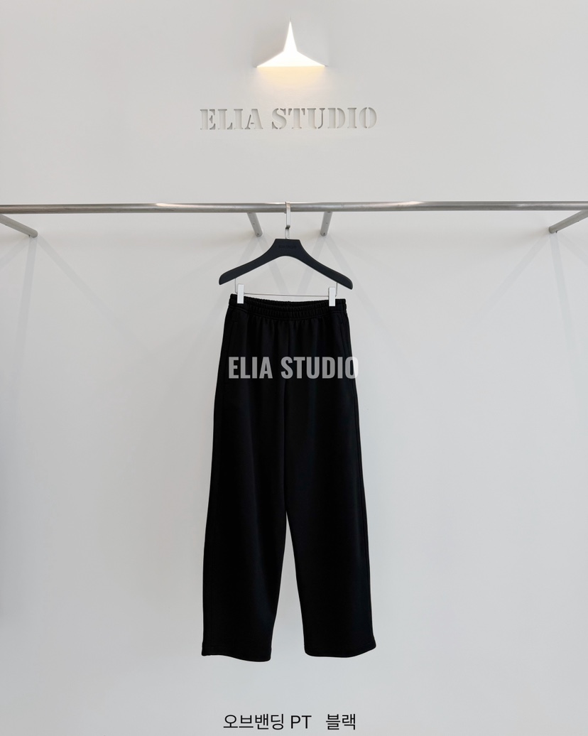 ELIA東大門實拍女士新品人氣時尚休閑熱賣真品推薦休閑褲ELIA休閑褲圖色8黑色