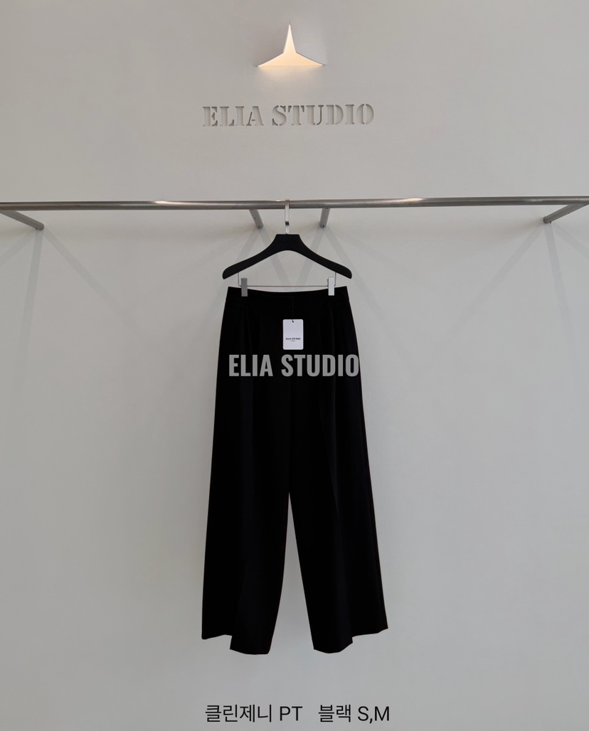 ELIA東大門代購女裝新款熱賣休閑人氣真品推薦時尚休閑褲ELIA休閑褲圖色2黑色