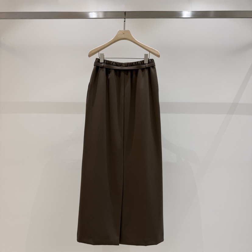 HAUTTE-P東大門實拍女裝新品時尚推薦休閑真品長裙含腰帶HAUTTE長裙