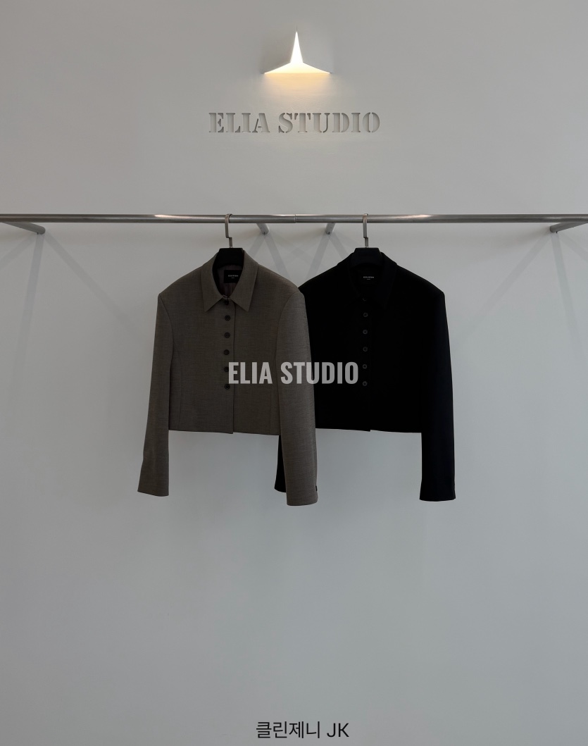 ELIA韓國代購26秋冬新品時尚休閑真品熱賣人氣推薦夾克ELIA夾克