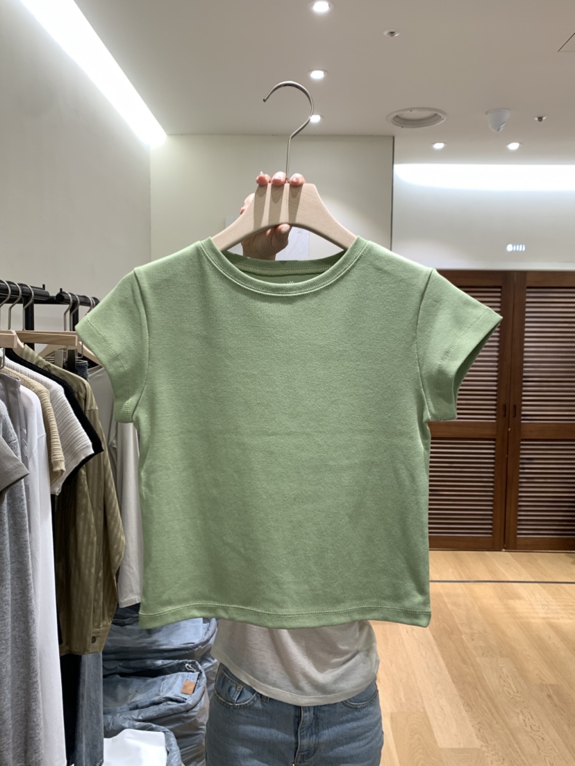 GILLI韓國代購女裝新品推薦人氣時尚熱賣休閑真品T恤GILLIT恤圖色1
