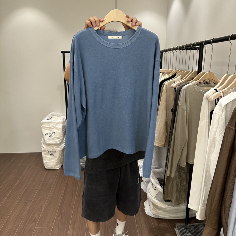 COPINER東大門代購女裝新品熱賣人氣時尚推薦休閑長袖T恤COPINER長袖T恤圖色3