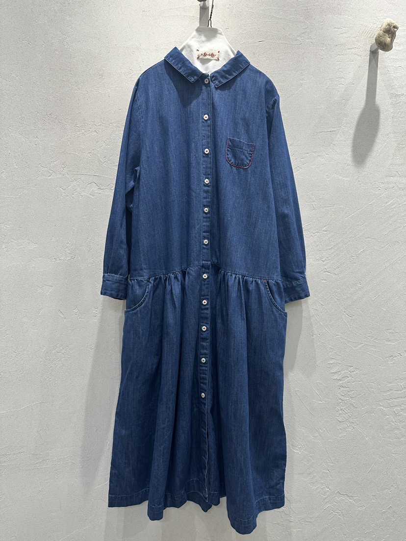 AT NOTE韓國代購26秋冬新品真品人氣休閑熱賣連衣裙褶皺AT NOTE連衣裙圖色1