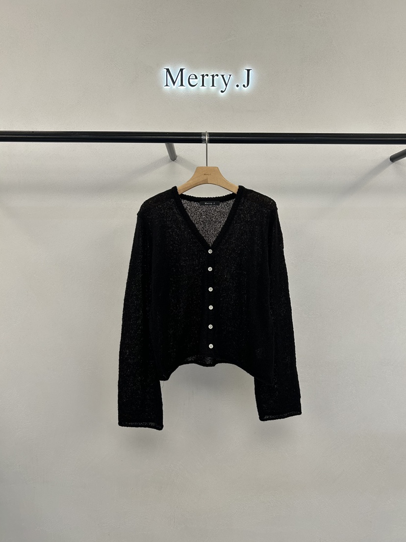 MERRY-J東大門實拍女裝新款人氣真品休閑熱賣時尚開衫開衫MERRY-J開衫圖色4