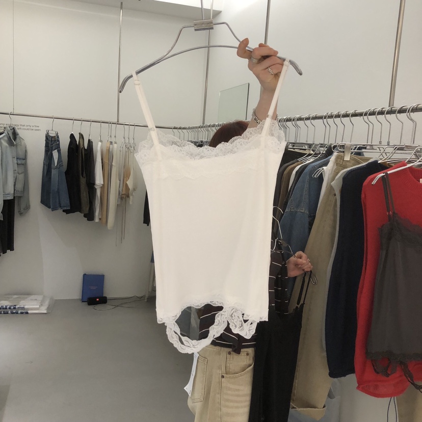 BANY ANCO東大門代購女士新品真品推薦吊帶背心蕾絲無袖BANY ANCO吊帶/背心
