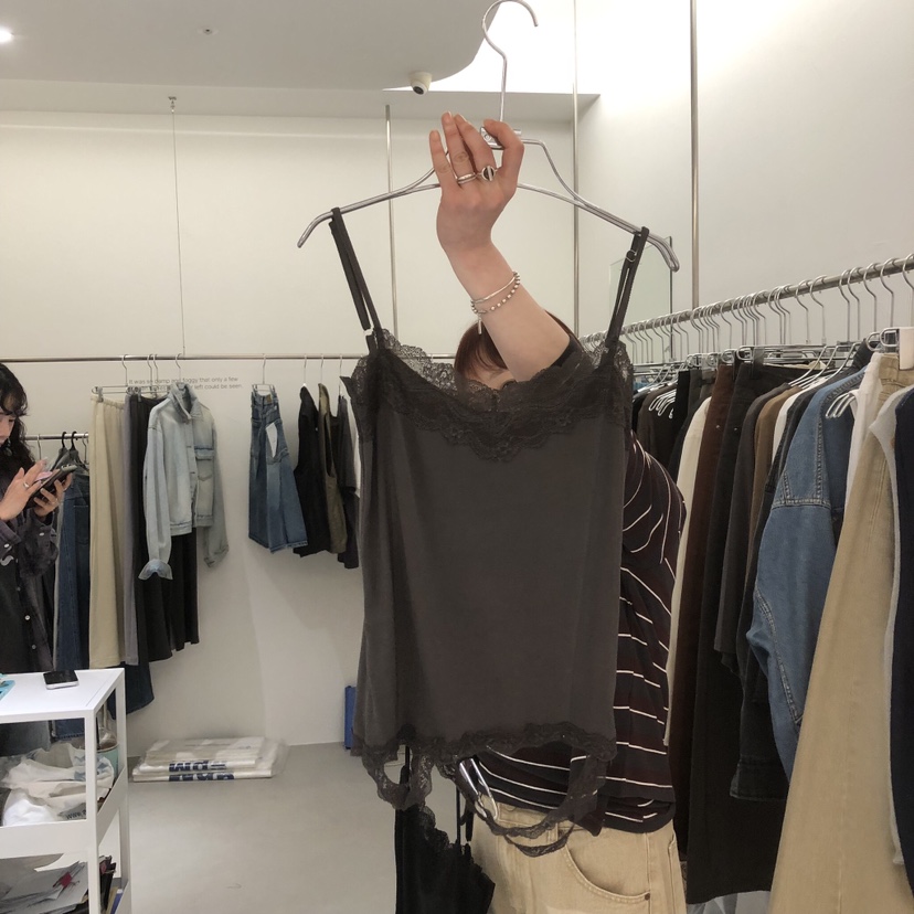 BANY ANCO東大門代購女士新品真品推薦吊帶背心蕾絲無袖BANY ANCO吊帶/背心圖色3