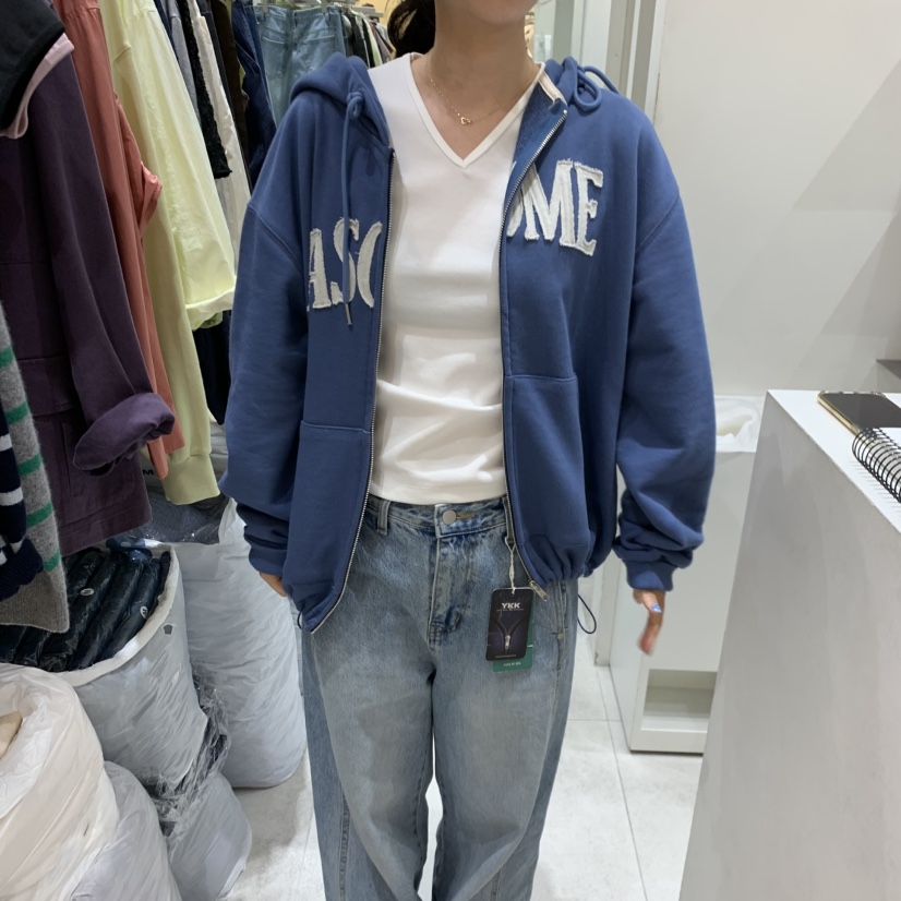 ASOME東大門實拍女士新品推薦真品熱賣時尚衛衣連帽衫復古A.SOME衛衣圖色4