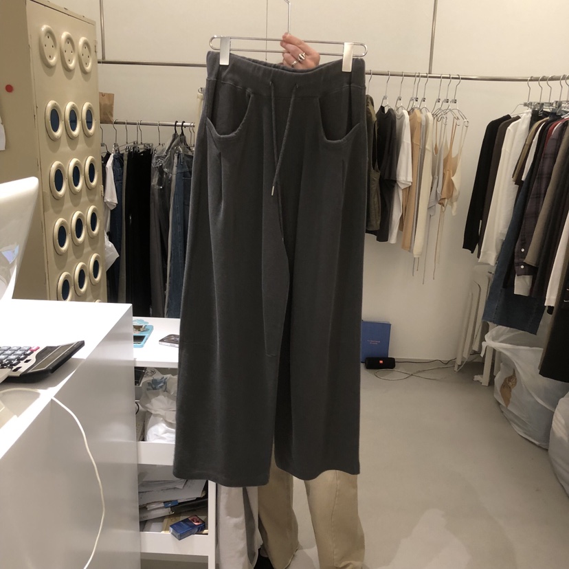 BANY ANCO東大門實拍26秋季新款推薦休閑真品休閑褲口袋BANY ANCO休閑褲圖色2