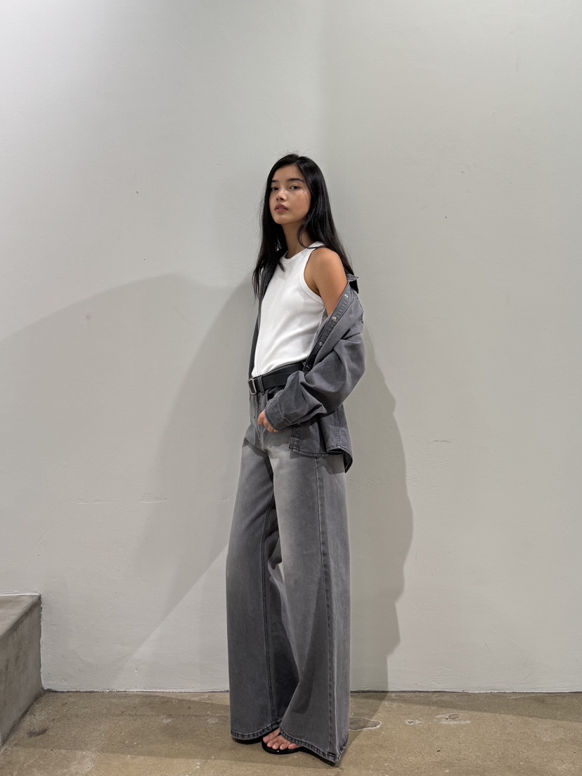 LIMLIMLIM韓國代購26秋冬新品休閑時尚推薦牛仔褲水洗牛仔布LIM LIM LIM牛仔褲