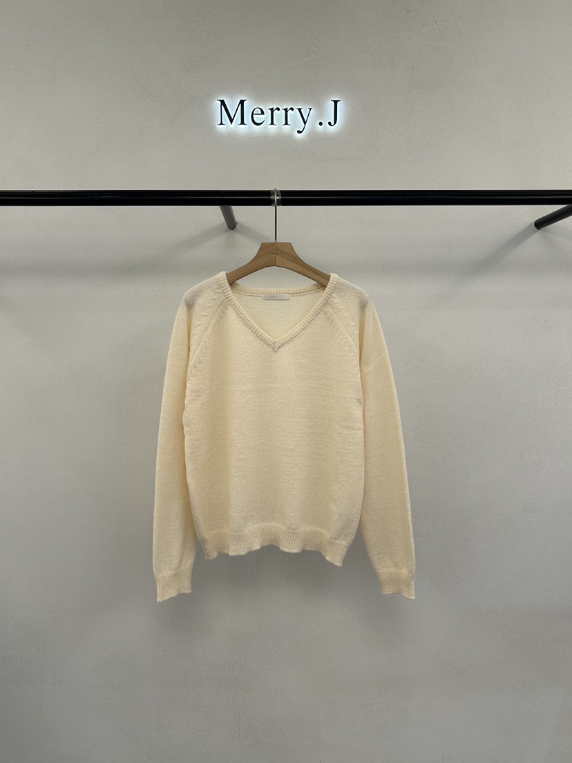 MERRY-J韓國直郵女士新品時尚休閑人氣推薦真品熱賣針織衫MERRY-J針織衫圖色2