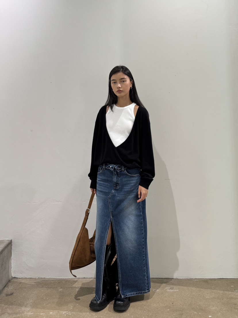 LIMLIMLIM東大門代購女士新品休閑人氣真品推薦時尚熱賣長裙LIM LIM LIM長裙