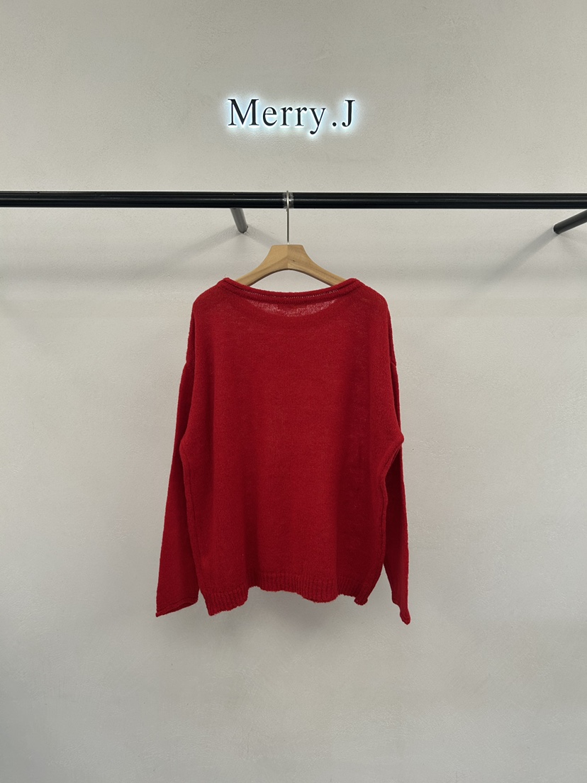 MERRY-J韓國直郵26秋冬新品推薦人氣熱賣時尚休閑針織衫MERRY-J針織衫