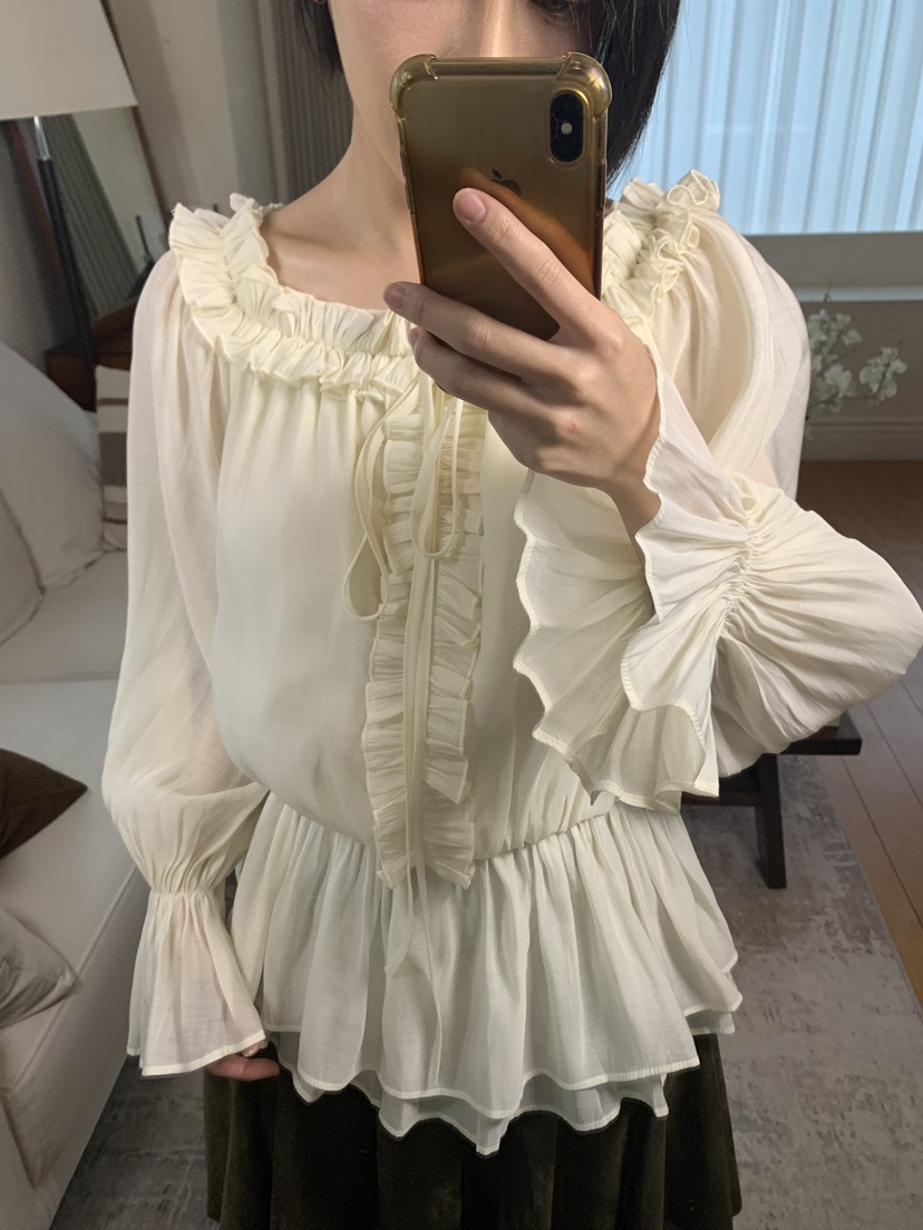 MAINT東大門實拍女裝新款真品推薦時尚熱賣人氣襯衫蕾絲衫MAINT襯衫/蕾絲衫