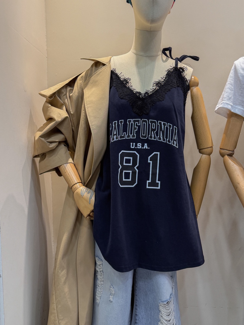 81 MARKET-L東大門直郵26秋冬新款熱賣真品人氣吊帶背心81 MARKET-L吊帶/背心