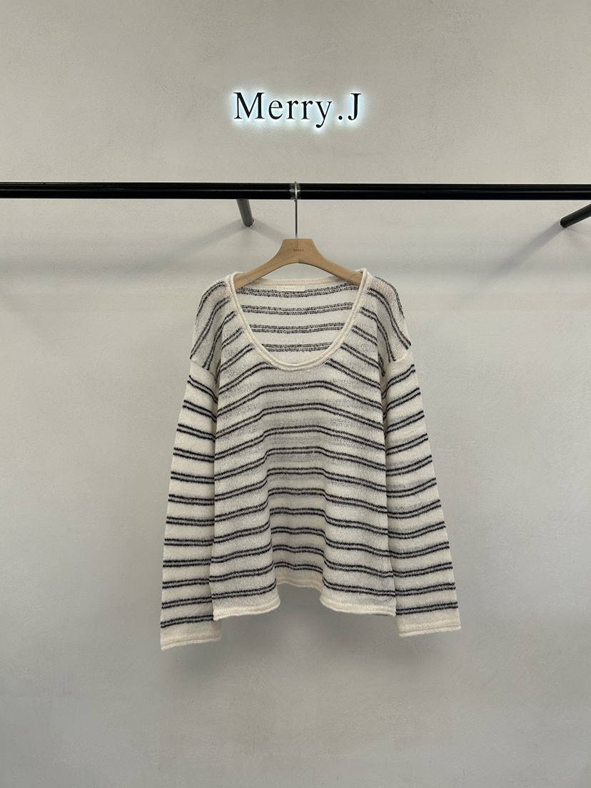 MERRY-J東大門直郵女士新款人氣真品熱賣時尚休閑針織衫MERRY-J針織衫圖色1