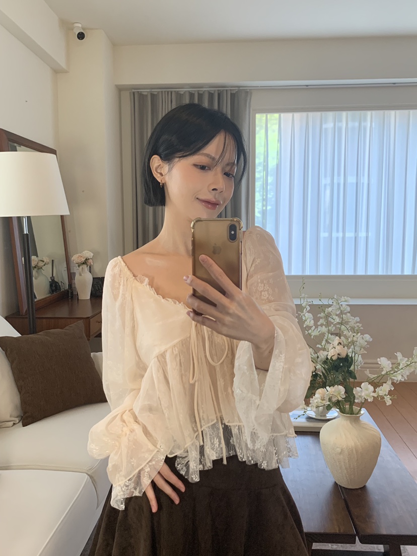 MAINT東大門代購女士新品人氣真品熱賣時尚休閑襯衫蕾絲衫MAINT襯衫/蕾絲衫