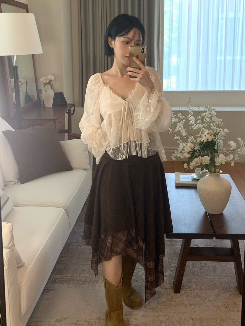 MAINT東大門代購女士新品人氣真品熱賣時尚休閑襯衫蕾絲衫MAINT襯衫/蕾絲衫