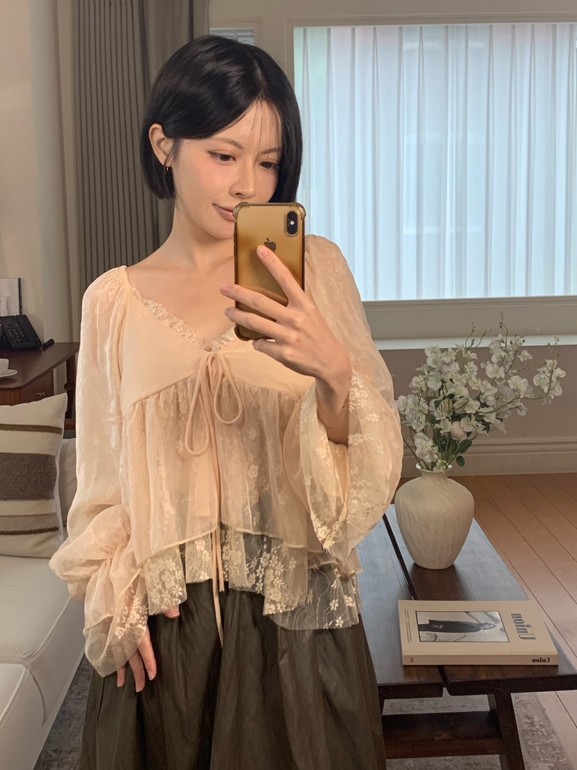 MAINT東大門代購女士新品人氣真品熱賣時尚休閑襯衫蕾絲衫MAINT襯衫/蕾絲衫