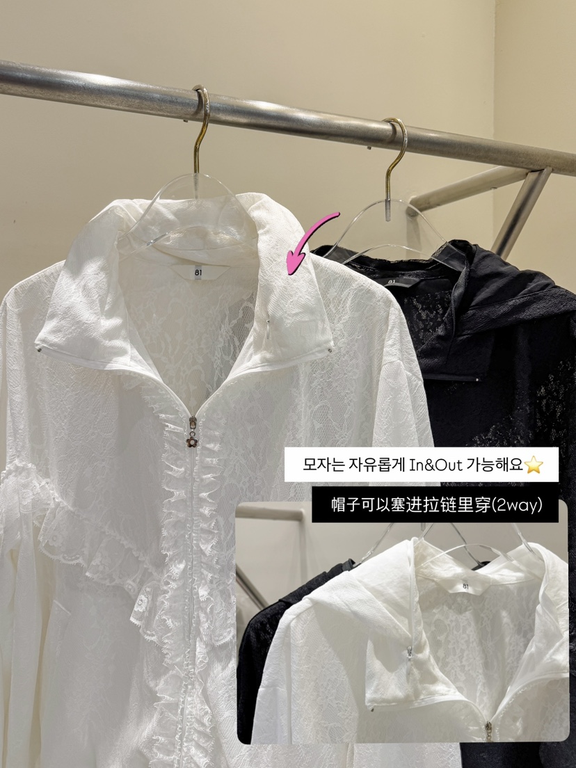 81 MARKET-L韓國直郵26秋季新品熱賣人氣襯衫蕾絲衫蕾絲81 MARKET-L襯衫/蕾絲衫