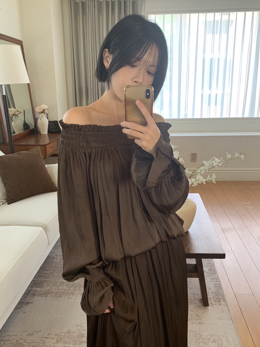 MAINT韓國直郵26秋季新品時尚推薦人氣休閑熱賣襯衫蕾絲衫MAINT襯衫/蕾絲衫圖色2