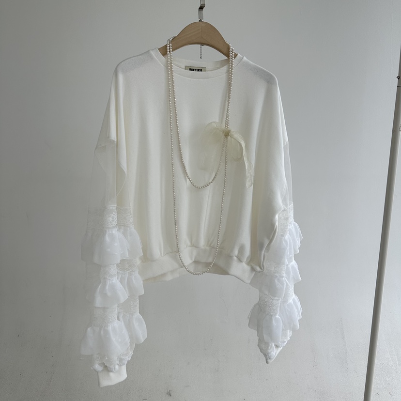 JENNY 1976韓國直郵26秋冬新品推薦真品襯衫蕾絲衫不含項鏈JENNY 1976襯衫/蕾絲衫圖色1