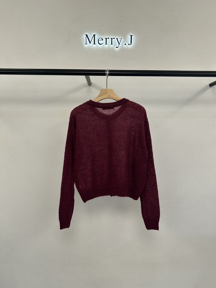 MERRY-J東大門實拍女士新品人氣熱賣真品時尚休閑針織衫MERRY-J針織衫