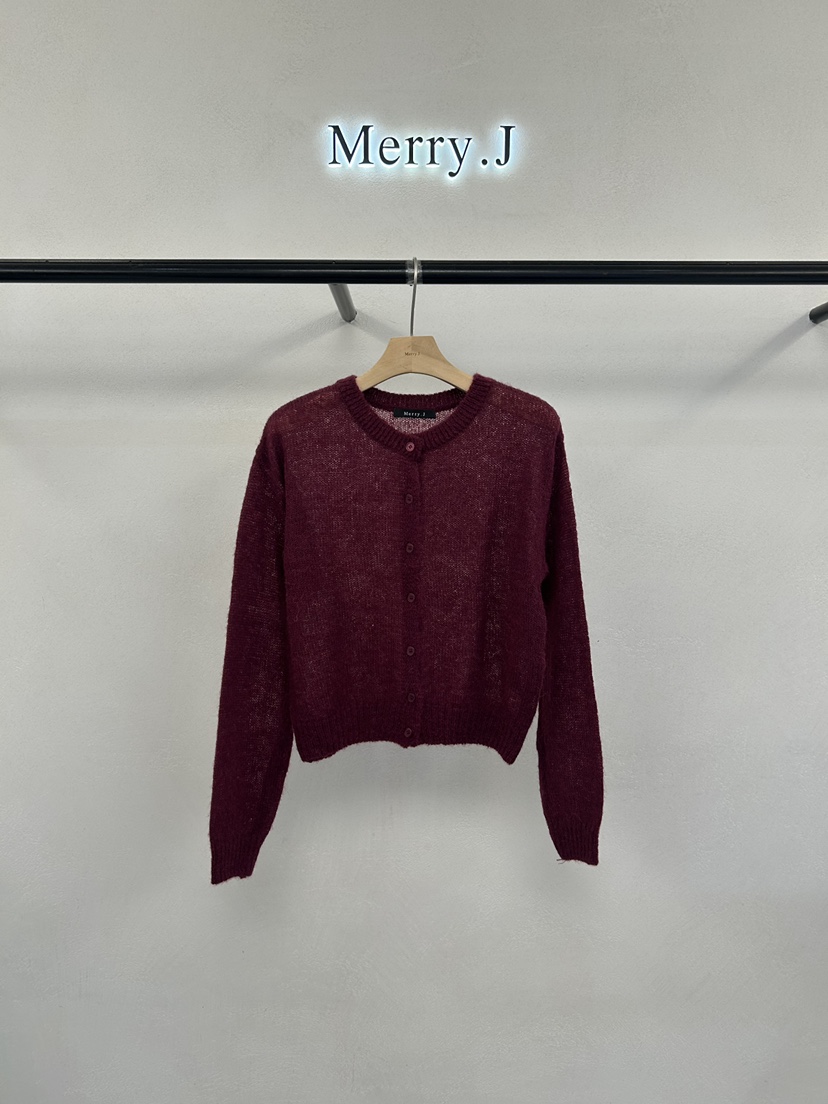 MERRY-J東大門實拍女士新品人氣熱賣真品時尚休閑針織衫MERRY-J針織衫圖色2