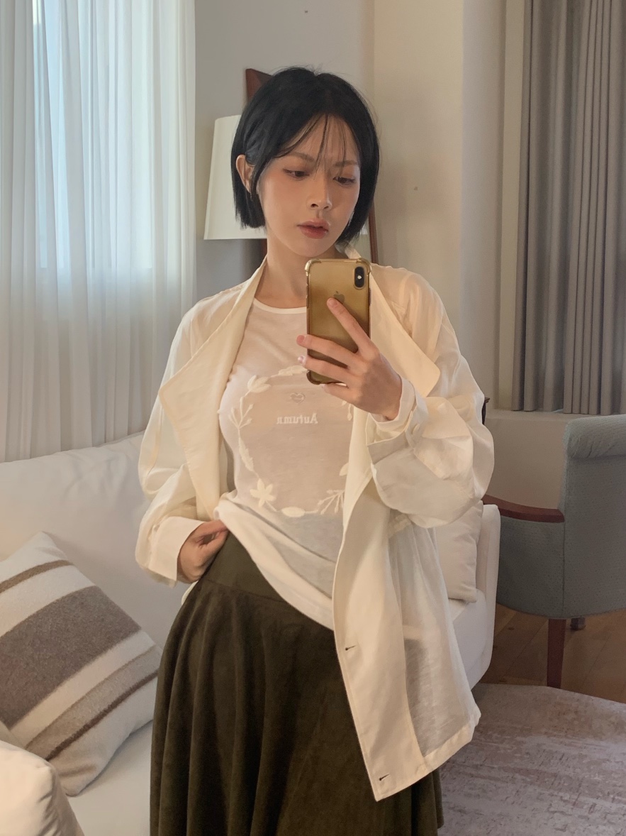 MAINT東大門代購女裝新品熱賣時尚休閑推薦真品人氣夾克天絲MAINT夾克