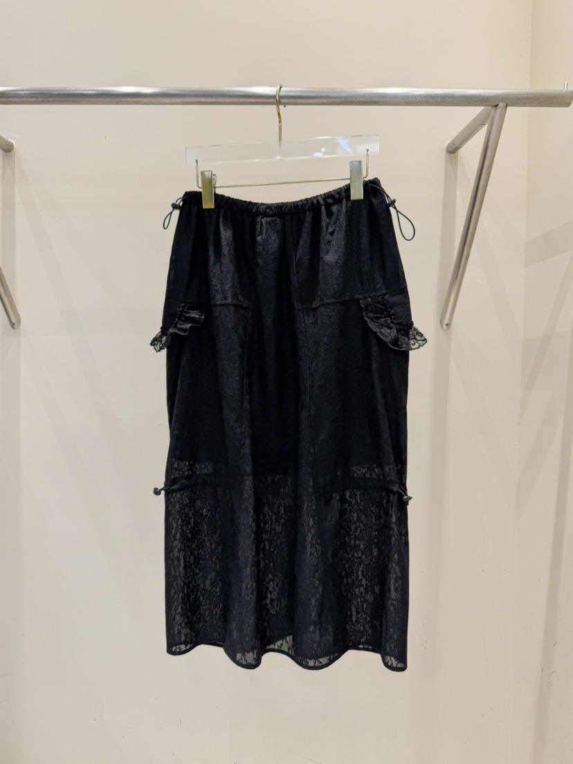 81 MARKET-L東大門實拍女士新款推薦熱賣半身裙中短裙蕾絲81 MARKET-L半身裙/中短裙圖色2