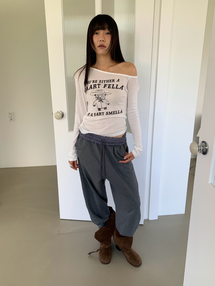 MORE THAN-P韓國代購女士新款真品推薦人氣熱賣休閑休閑褲MORE THAN休閑褲
