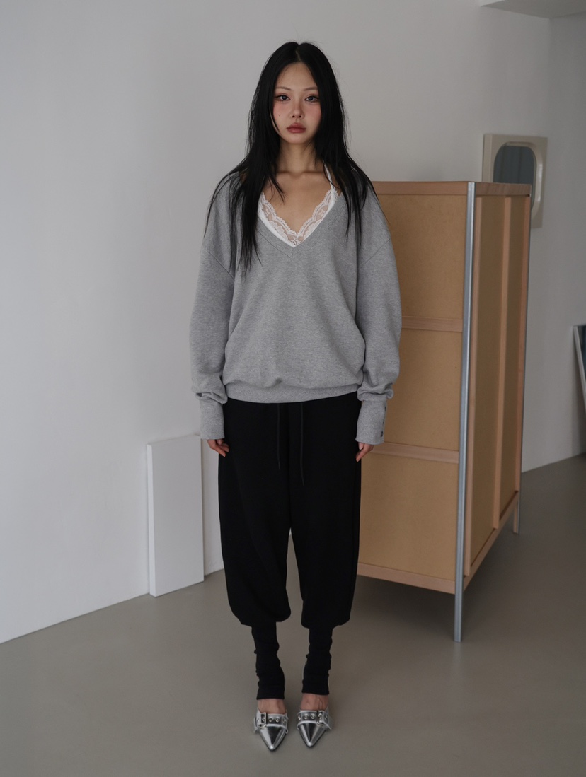 MORE THAN-P韓國代購女士新款真品推薦人氣熱賣休閑休閑褲MORE THAN休閑褲