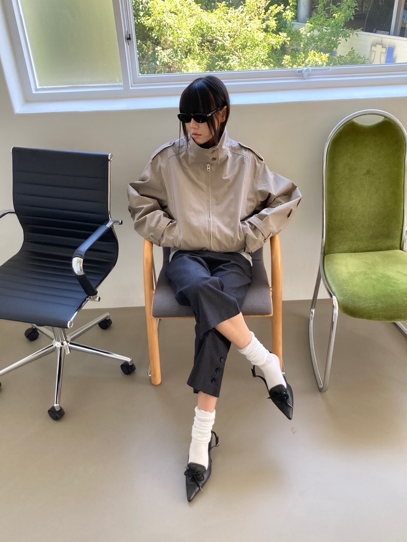 MORE THAN-P韓國代購26秋季新品休閑真品推薦人氣夾克短款MORE THAN夾克