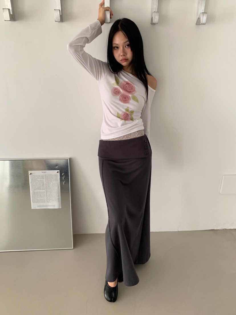 MORE THAN-P東大門代購26秋季新品人氣休閑時尚推薦長裙MORE THAN長裙