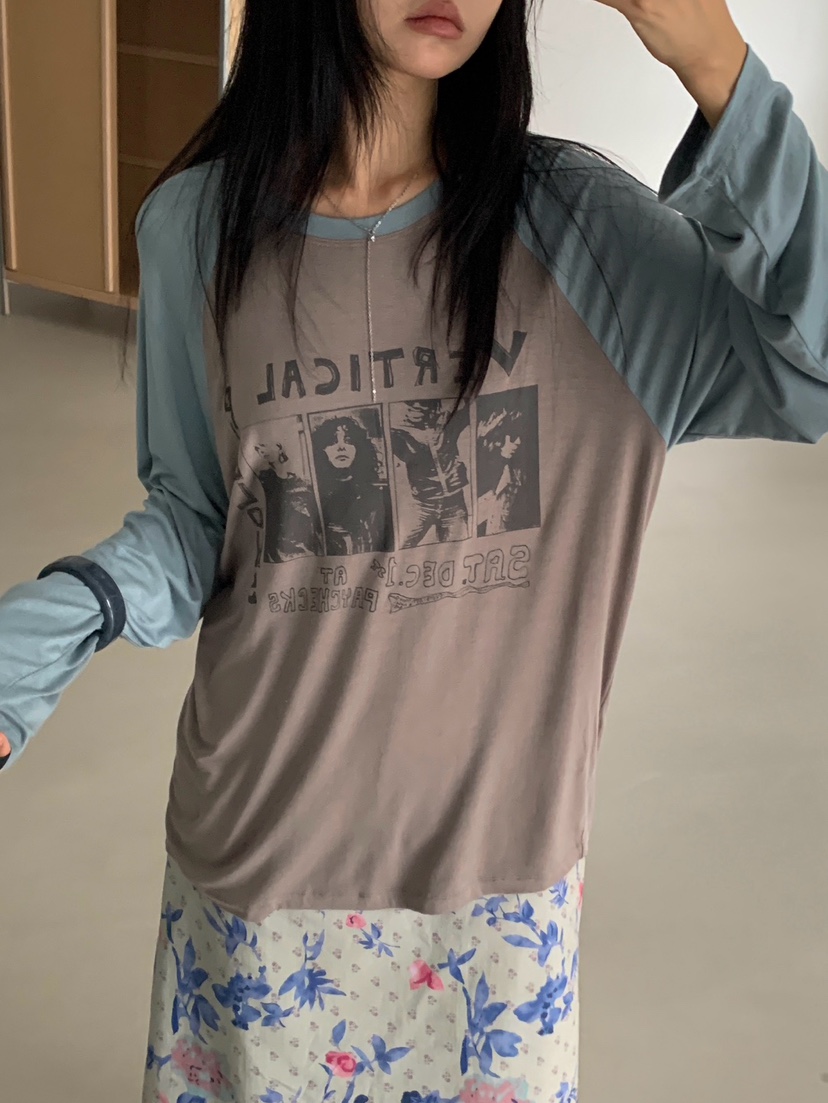 MORE THAN-P東大門代購女士新款人氣熱賣真品推薦長袖T恤MORE THAN長袖T恤