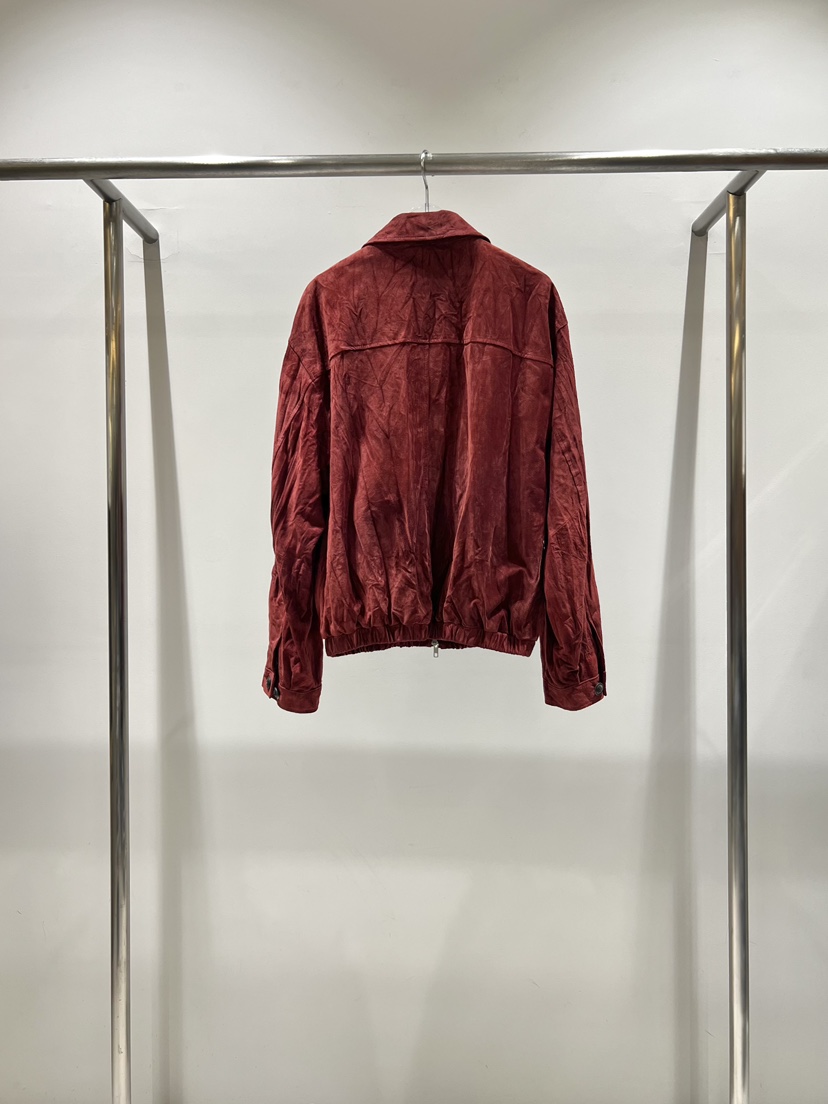 CESTLAVIE韓國代購26秋冬新款熱賣真品休閑時尚夾克褶皺豬皮CESTLAVIE夾克