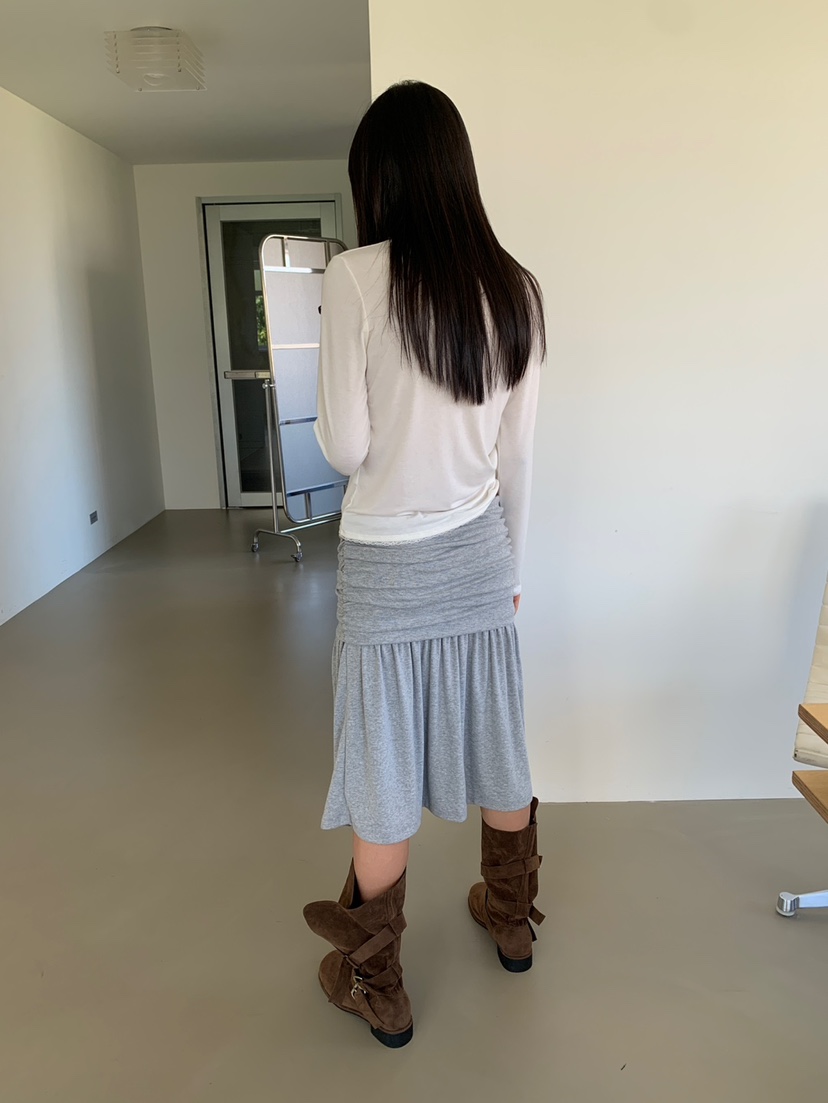 MORE THAN-P韓國直郵26秋季新款時尚休閑熱賣推薦真品長裙MORE THAN長裙