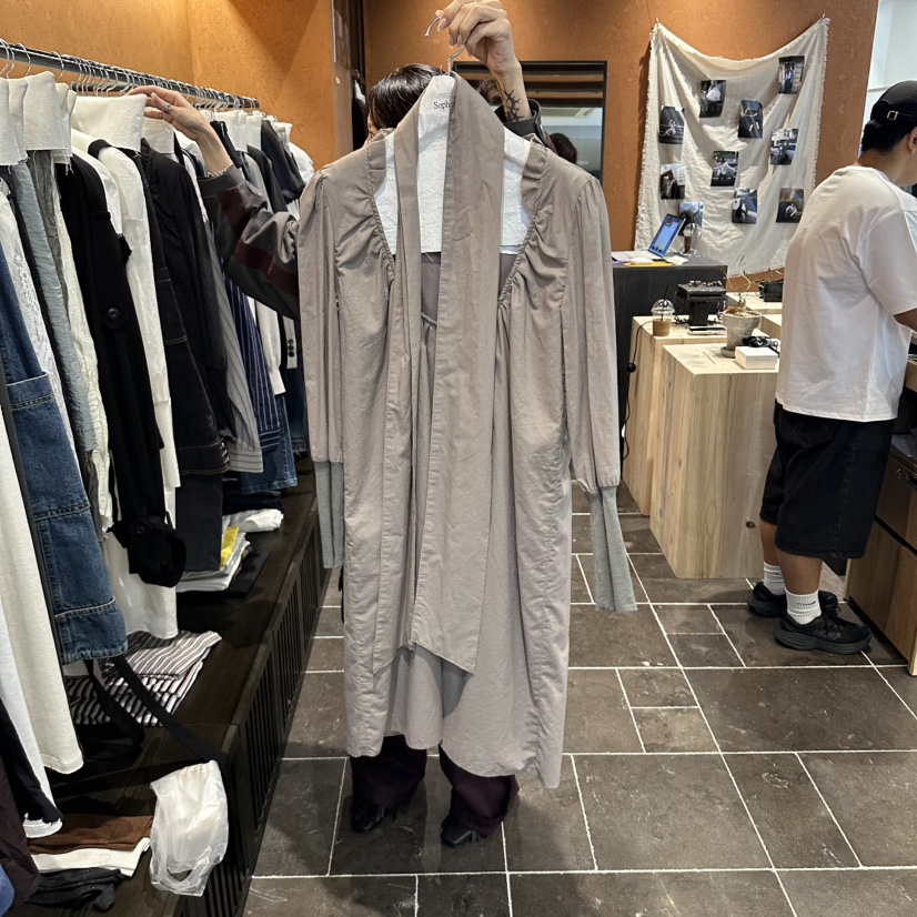 SOPHISTICATE韓國代購女士新品人氣真品連衣裙含圍巾V領深VSOPHISTICATE連衣裙圖色2