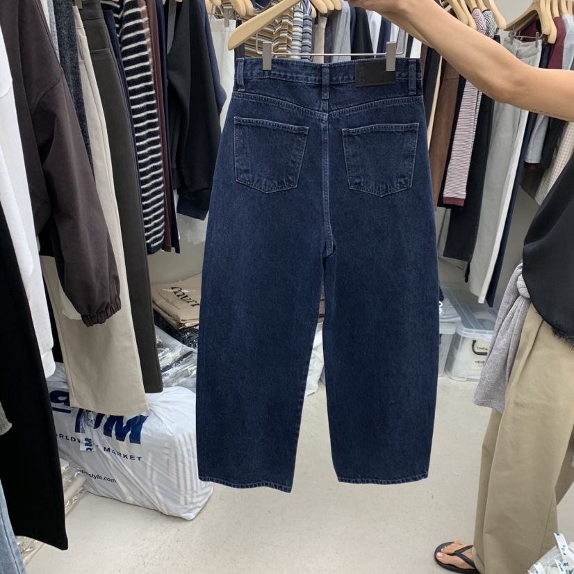 MURR韓國直郵女裝新品熱賣時尚休閑推薦真品人氣牛仔褲MURR牛仔褲