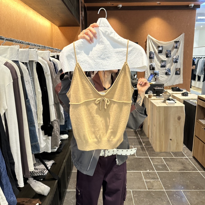 SOPHISTICATE東大門代購26秋季新款推薦吊帶背心不含內搭絲帶SOPHISTICATE吊帶/背心圖色2