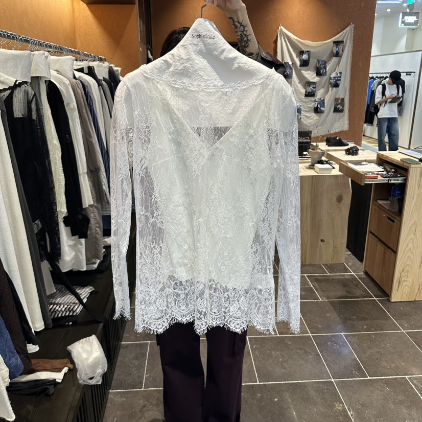 SOPHISTICATE東大門實拍女士新款熱賣襯衫蕾絲衫不含吊帶SOPHISTICATE襯衫/蕾絲衫圖色1