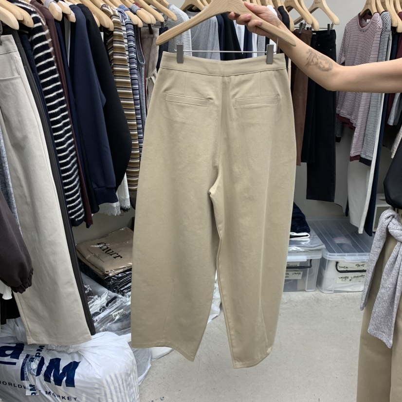 MURR東大門實拍女裝新款時尚休閑推薦人氣熱賣真品休閑褲MURR休閑褲