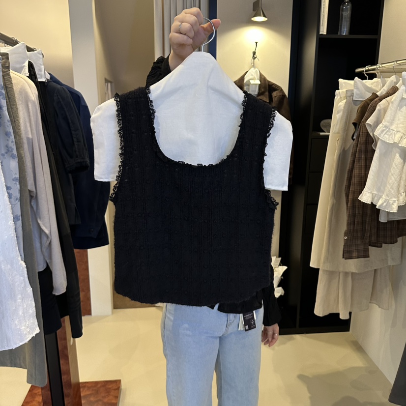 OBJET/LOVEUSU東大門直郵女士新品休閑推薦真品吊帶背心OBJET/LOVEUSU吊帶/背心