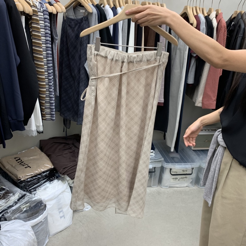 MURR韓國代購女裝新品休閑推薦時尚熱賣人氣半身裙中短裙MURR半身裙/中短裙