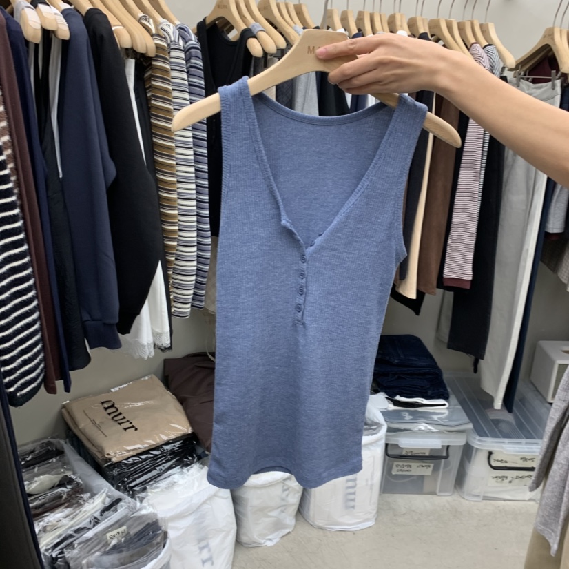MURR東大門代購女裝新品真品推薦休閑時尚熱賣人氣吊帶背心MURR吊帶/背心圖色1