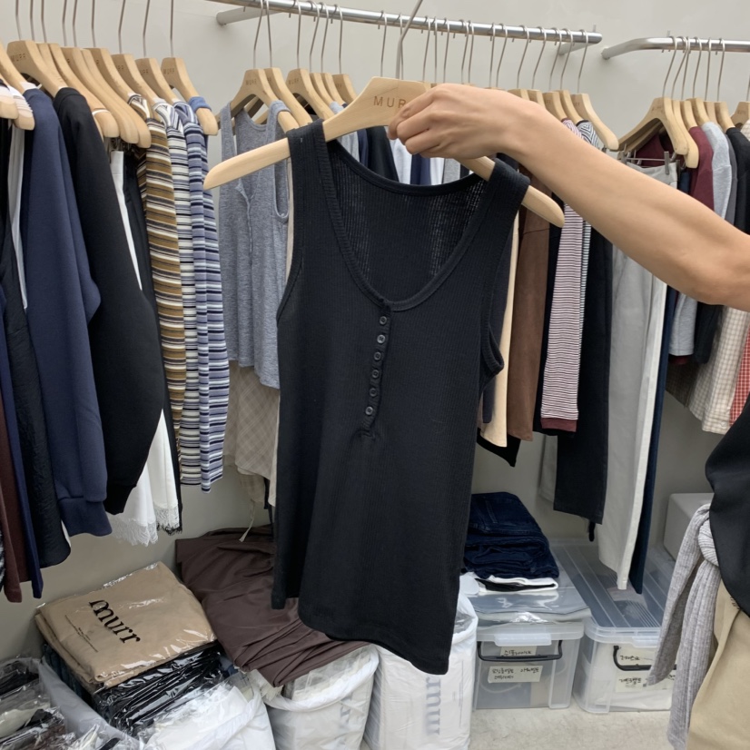 MURR東大門代購女裝新品真品推薦休閑時尚熱賣人氣吊帶背心MURR吊帶/背心圖色2