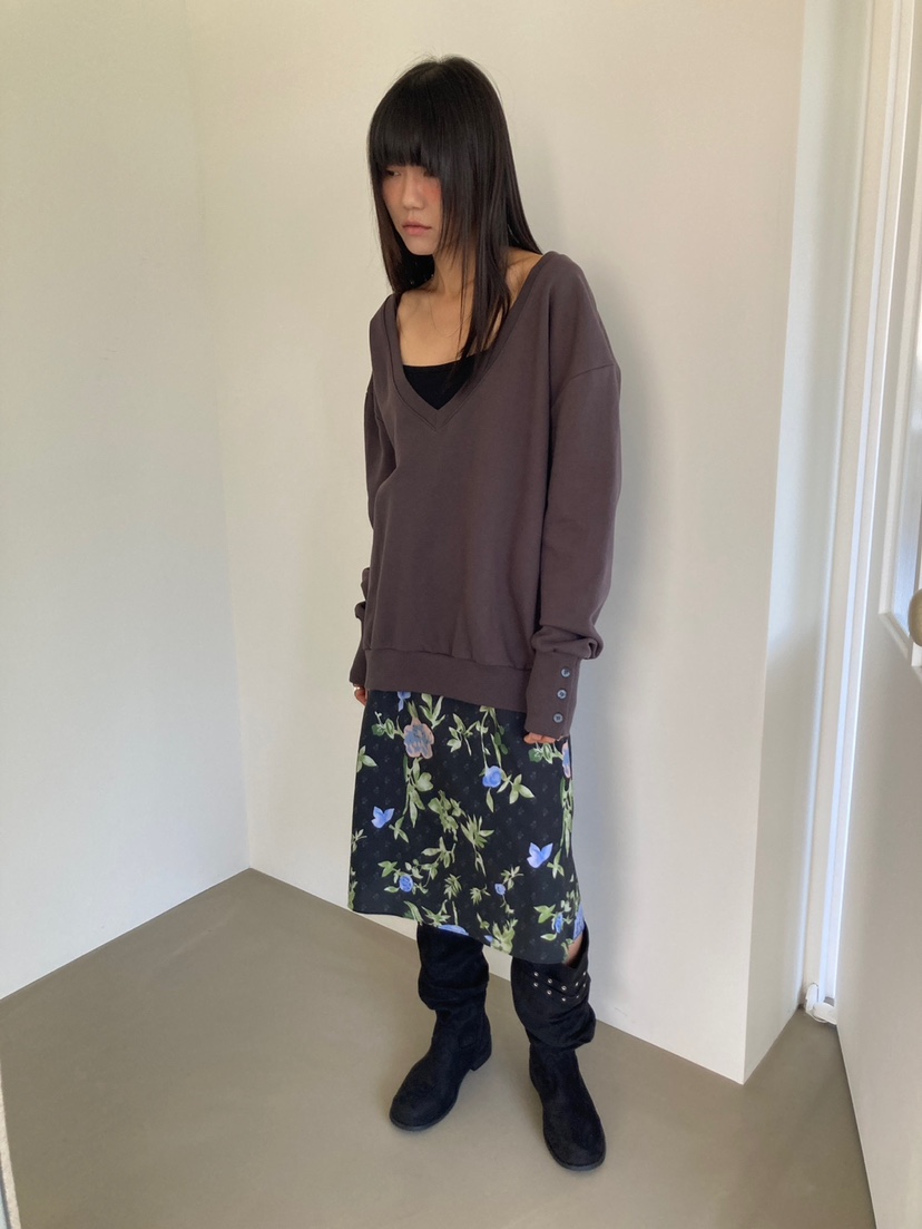 MORE THAN-P東大門實拍26秋冬新品人氣推薦半身裙中短裙MORE THAN半身裙/中短裙